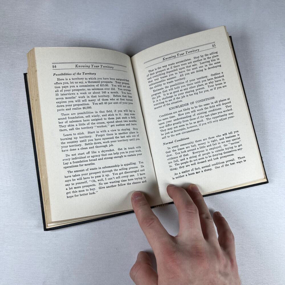 PRACTICAL SALESMANSHIP Demonstration Method Vol.5 TRAINING ASSOCIATION 1927 book - Picture 11 of 12